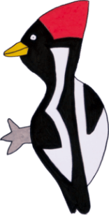 画像：利用者の作品：鳥の絵1