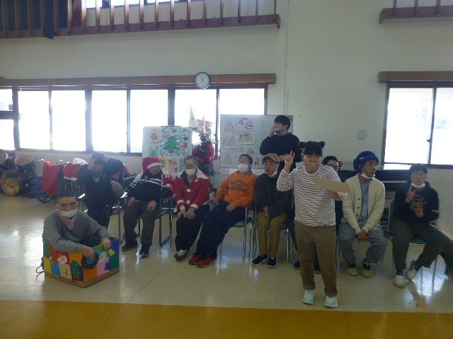 画像：光の園：１２月のお楽しみ会